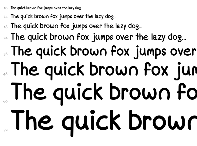 Mf Fine Again font waterfall